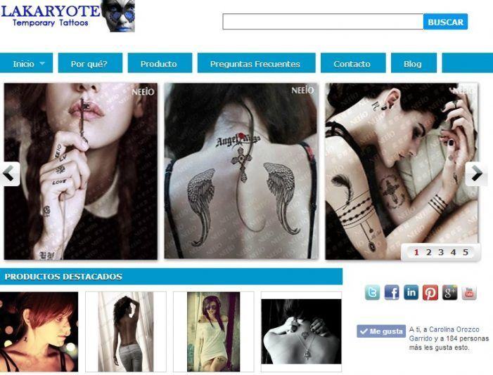 El boom de los tatuajes temporales