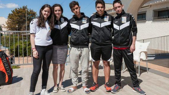 Sofía Rodríguez, jugadora del Vigo Squash, plata en el Campeonato de España sub-13
