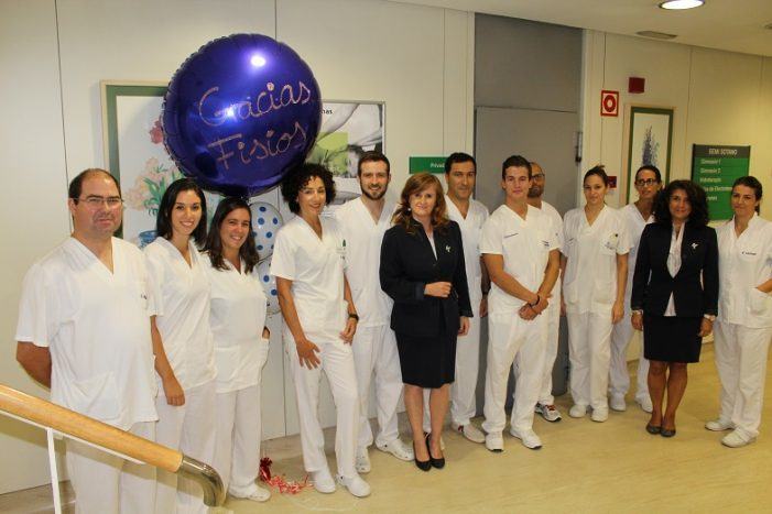 Vithas Salud Fisium y el Hospital Vithas Nuestra Señora de Fátima conmemoran  el Día del Fisioterapeuta
