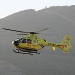 Unha muller foi trasladada inconsciente en helicóptero tras sufrir un atropelo en Muros