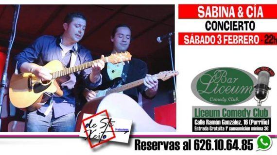 Concierto de Sabina&Cia en Porriño