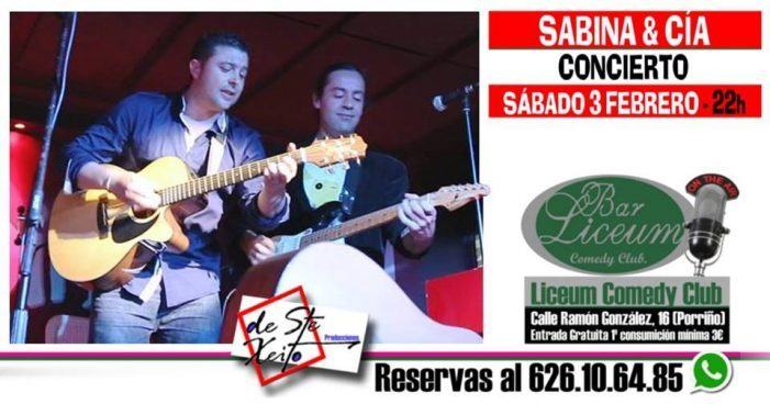 Concierto de Sabina&Cia en Porriño