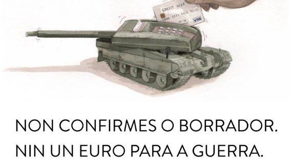 Campaña galega pola Obxección Fiscal aos gastos militares 2018