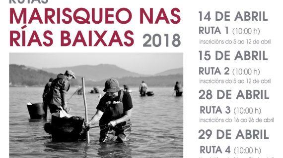 Últimos días de inscrición para vivir a experiencia do Marisqueo nas Rías Baixas coas rutas gratuítas da Deputación