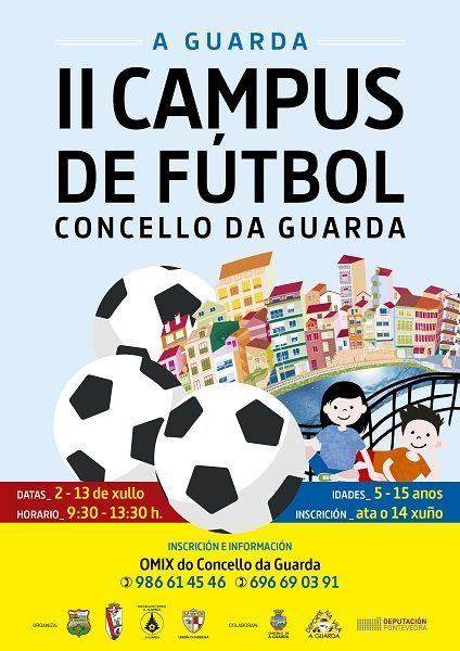 O prazo de inscrición no II Campus Deportivo de Fútbol comeza o 1 de xuño