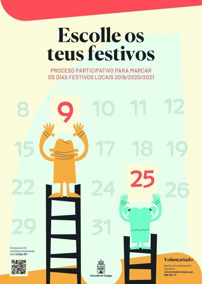 Candidaturas definitivas do proceso participativo para a elección dos festivos locais