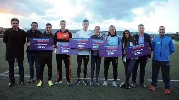 Jesús Gómez e Mariana Machado poñen as mellores marcas do Ourense Termal Athletics Meeting
