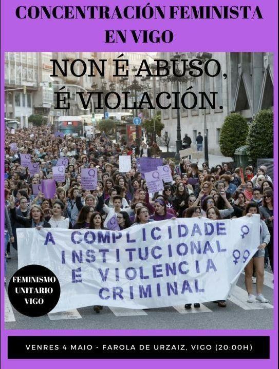 ‘Non é abuso, é violación”