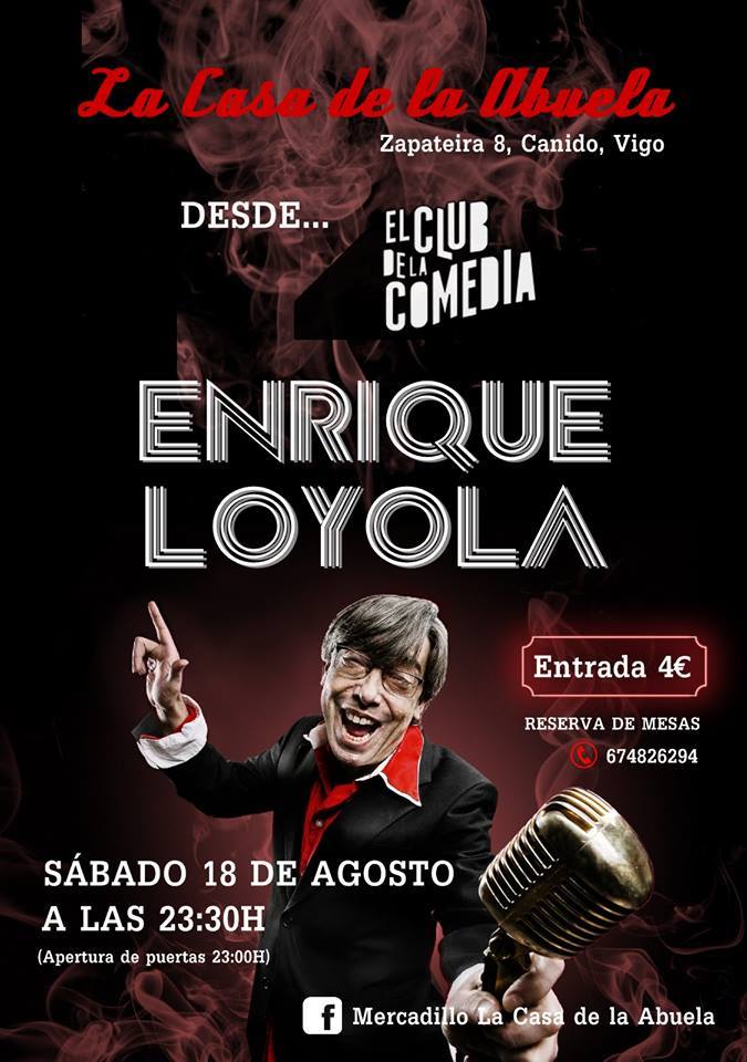 El Monólogo de Enrique Loyola llega a Vigo