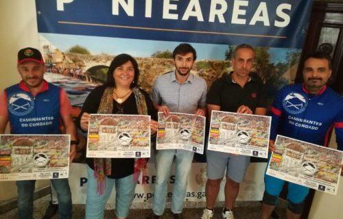 Os Caminhates do Condado renden homenaxe á N-120