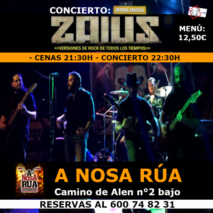 Concierto de Zaius en Vigo