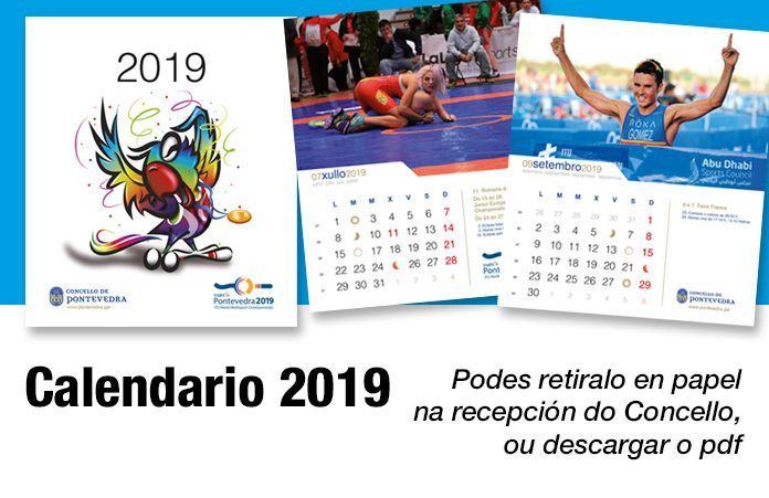 Os campionatos deportivos, protagonistas do calendario municipal 2019