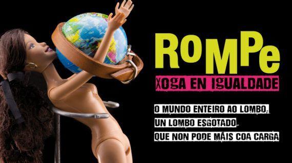 Ponte Caldelas inaugura este xoves “Rompe. Xoga en igualdade”, a rompedora mostra da Deputación coas “Barbis intervidas” coma protagonistas