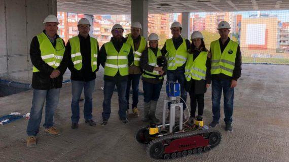 Un sistema robotizado mellora a calidade e reduce custes no control de obras de edificación