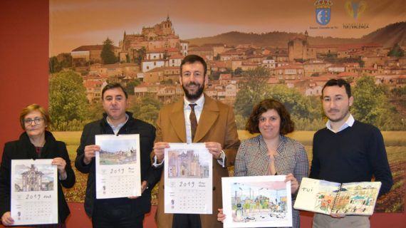 A Eurocidade Tui-Valença presenta o primeiro almanaque da súa historia