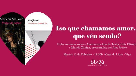 Amada Traba, Chis Oliveira e Iolanda Zúñiga mañá martes na casa do libro