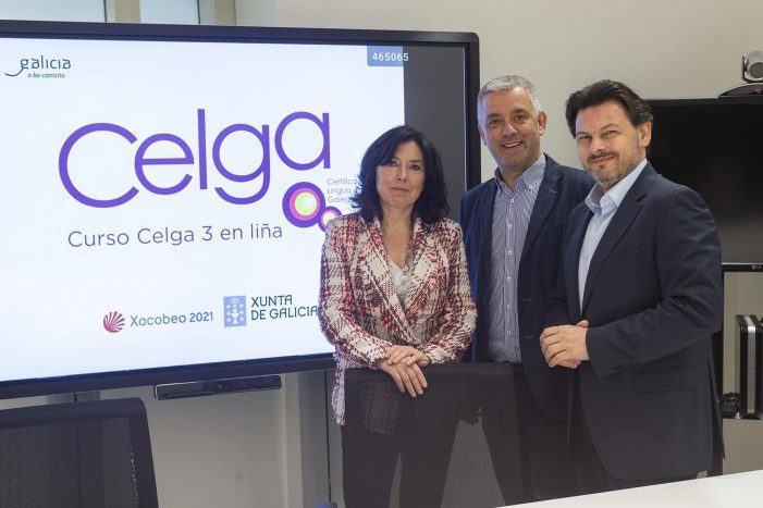 A Xunta presenta o curso Celga 3 en liña no marco do plan de formación en lingua galega
