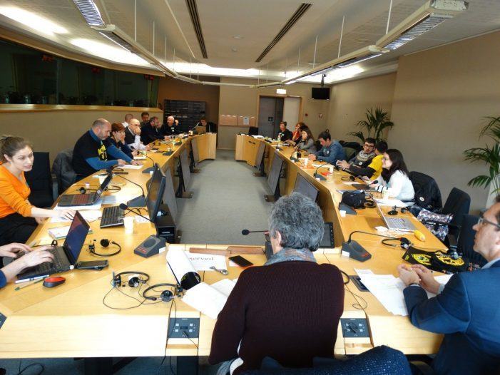 13 Colectivos evidencian ante a CE a conivencia política presente nos proxectos que atacan á saúde humana e medioambiental na Galiza