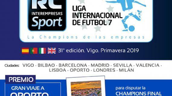 ¡Llega a Vigo la Liga Internacional de Futbol 7 RC Inter-empresas!