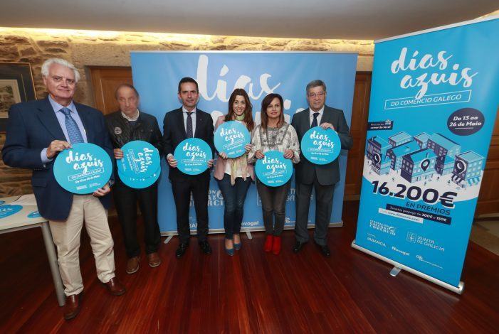 O comercio galego celebrará do 13 ao 26 de maio unha nova edición dos ‘Días azuis’ para dinamizar a súa actividade