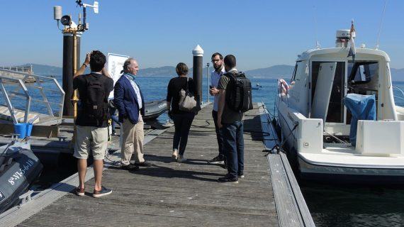 O campus recibe a visita de expertos que participan no congreso da Unesco sobre planificación marítima