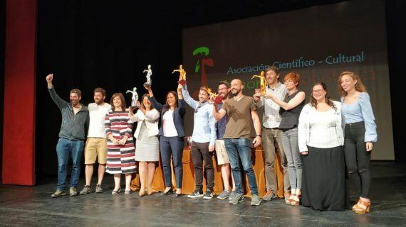 A profesora Mª José Bravo Bosch recolle dous galardóns no IV Festival de cine arqueológico de Castilla y León