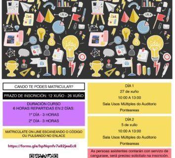 Aberta a inscrición para o curso de creación de empresas