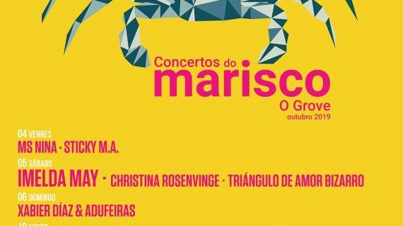Comeza a promoción da Festa do Marisco con outro grande cartel musical para os “Concertos do Marisco”