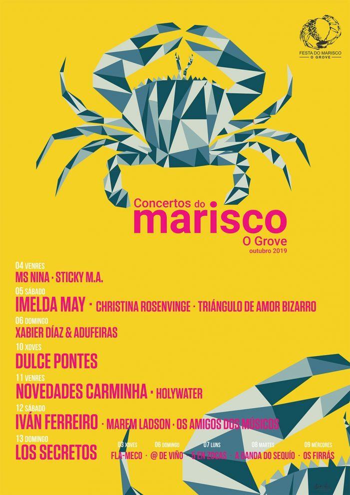 Comeza a promoción da Festa do Marisco con outro grande cartel musical para os “Concertos do Marisco”