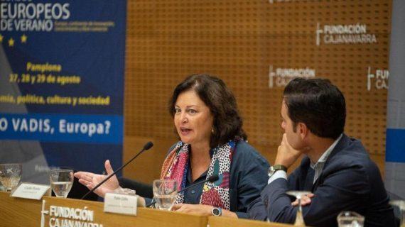 Cecilia Pereira destaca a importancia do Camiño de Santiago na construción da cultura e a sociedade europea