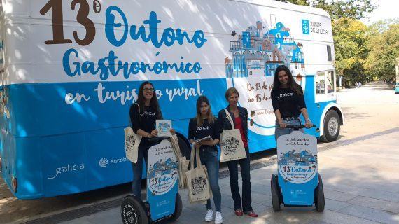 A 13ª edición do Outono Gastronómico en turismo rural presenta a súa oferta en Santiago con preto de 90 casas participantes
