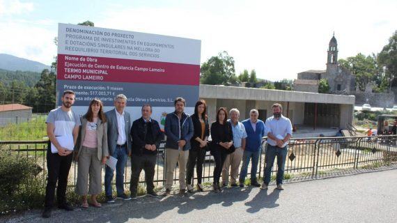 O centro de maiores que a deputación constrúe en Campo Lameiro estará listo nun prazo de mes e medio