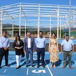 A Deputación ultima as obras das novas e modernas instalacións de atletismo no Porriño nas que inviste un millón de euros