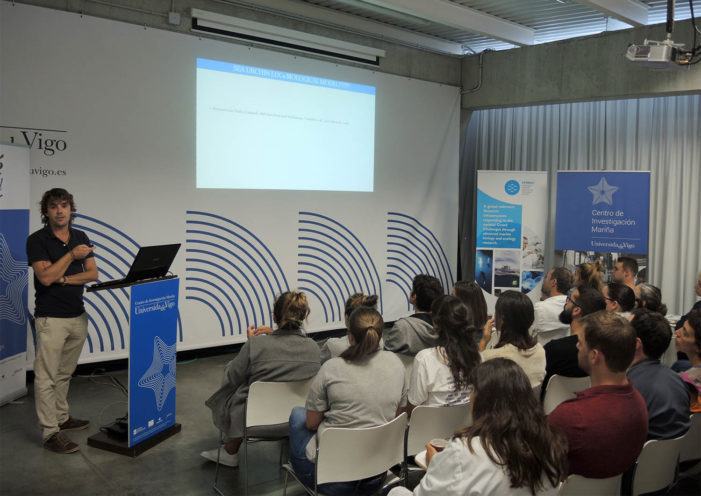 Unha nova sesión do ciclo Café con Sal afonda nos efectos das augas residuais sobre o ourizo de mar