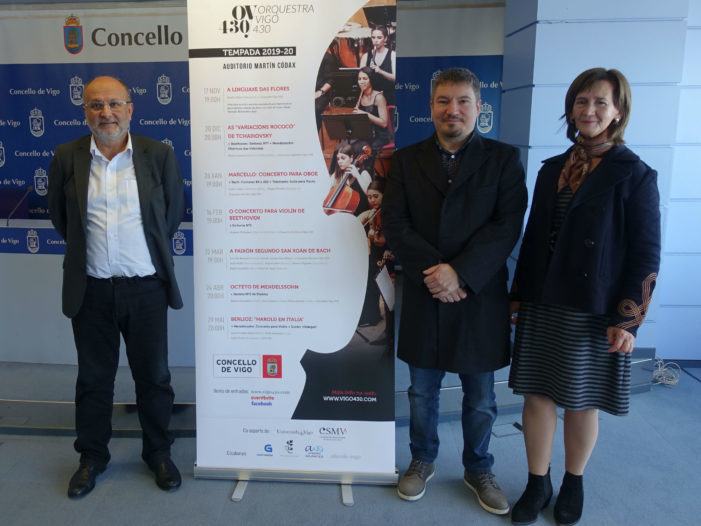 O Concello apoia a nova temporada de concertos da Orquestra Vigo 430