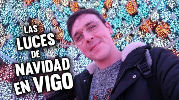 Revive el encendido de las luces de navidad en Vigo con el youtuber Michi Clip