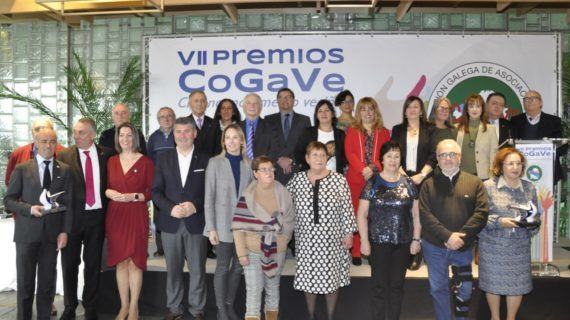 Entregados los VII Premios  de la Confederación Galega de Asociacións Veciñais  Rosalía de Castro