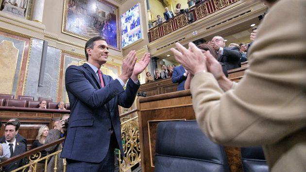 El Congreso de los Diputados da luz verde a la investidura del líder del PSOE