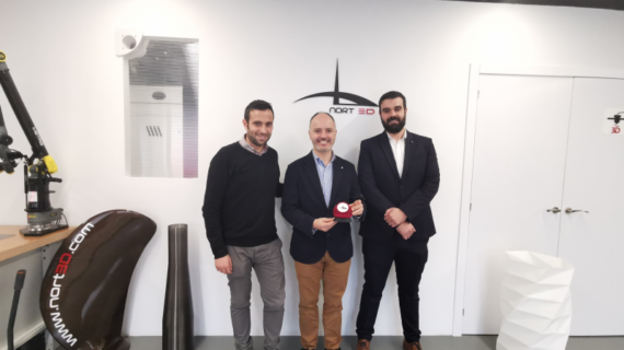 Regades visita la ingeniería Nort3d enfocada a la impresión 3D