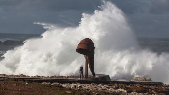 Alertan dun temporal costeiro de nivel laranxa en todo o litoral galego a partir de mañá