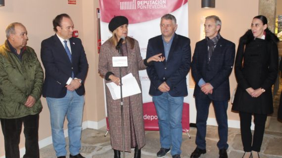 A Deputación de Pontevedra amosa desde Deza o rico patrimonio arqueolóxico da provincia a través da mostra “Pegadas na paisaxe”