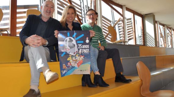 Centos de escolares de Galicia e do norte de Portugal participarán nunha xornada de radio e patrimonio co gallo do 25 aniversario de Ponte…nas ondas!