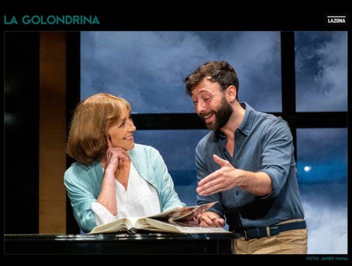 Carmen Maura e Dafnis Balduz presentan La golondrina na Tempada de Teatro de Afundación