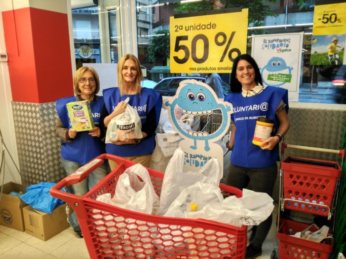 500 persoas voluntarias participarán esta fin de semana no Zampakilos Solidario