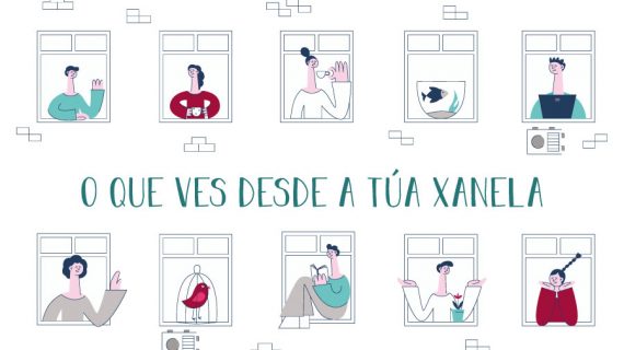 “O que ves desde a túa xanela”: o concurso da Deputación para que as nenas e nenos debuxen o que ven desde casa ou os lugares aos que queren volver tras o confinamento