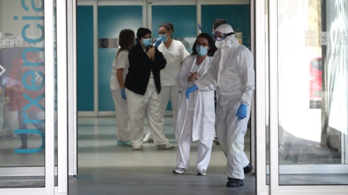 14 Falecidos nas últimas horas e 21.613 contaxiados activos por coronavirus en Galicia