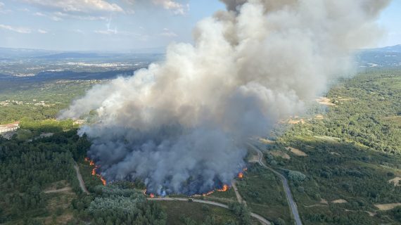 Arde a parroquia de Moreiras no concello ourensán de Toén