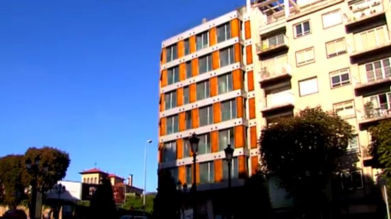 Un bloque cheo de okupas, en pleno centro de Vigo