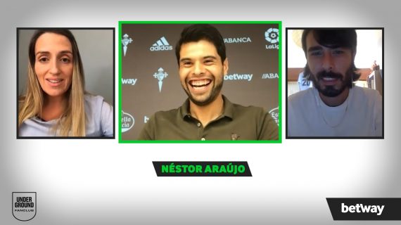 Entrevista al celeste Néstor Araújo por “Periodistas por un día”