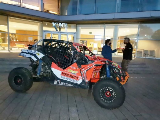 La Xunta impulsará al vigués Ricardo Ramilo en su primera participación en el Dakar en la categoría de buggies